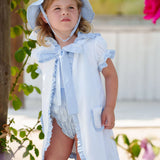 Mini Blue Gingham Coverup