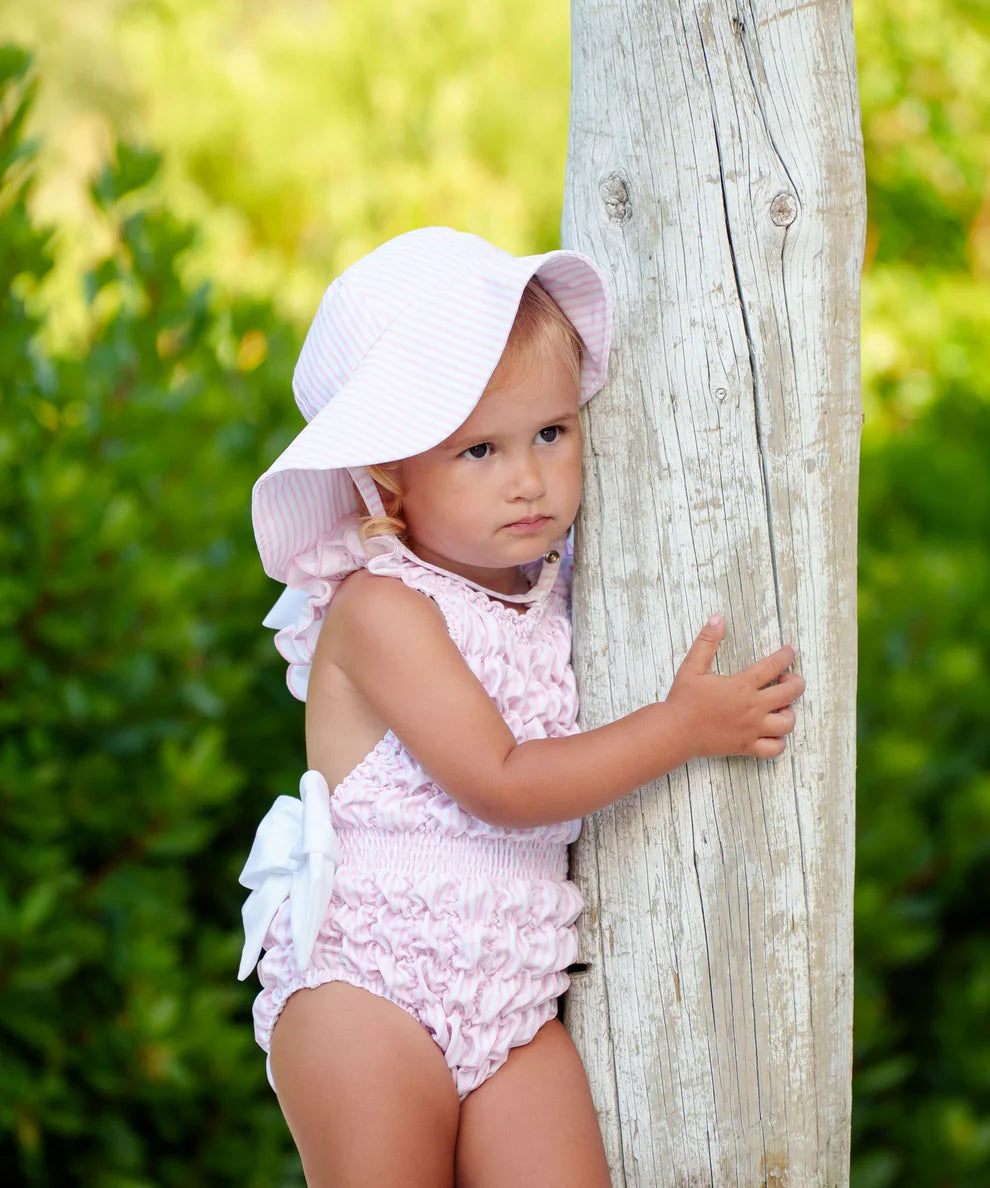Sal & Pimenta Pink Classic Lycra Sunny Hat