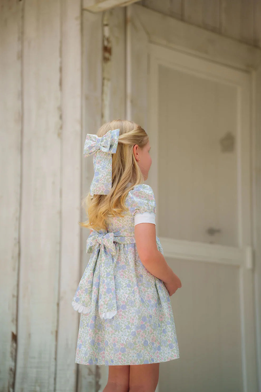Sal and Pimenta Blue Floral Dress
