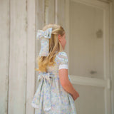 Sal and Pimenta Blue Floral Dress