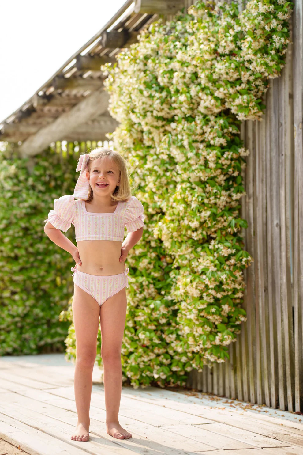 Sal and Pimenta Romantic Floral Bikini