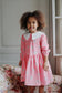 Coeur Collar Dress- Cher Rose