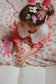 2 Pack Sequin Bow Hair Clip- Rapture Rose
