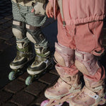 Konges Slojd Light Up Roller Skates- Cherry Blush 