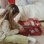 Konges Slojd Creative Art Caddy- Glitter Rose