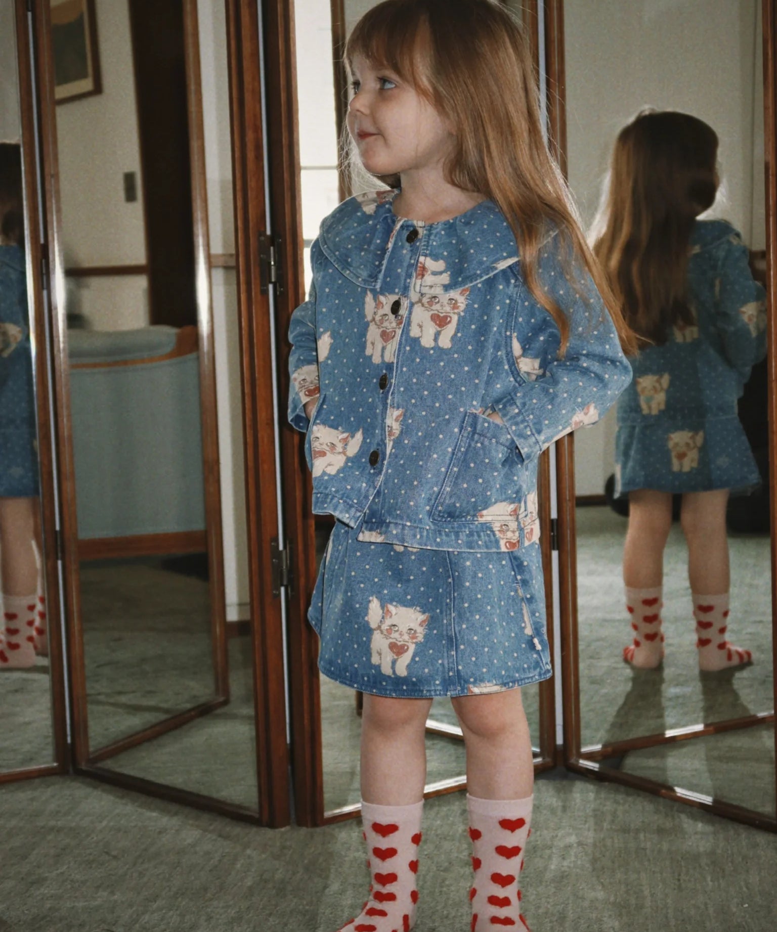 Konges Slojd Jaquard Socks Pack- Heart