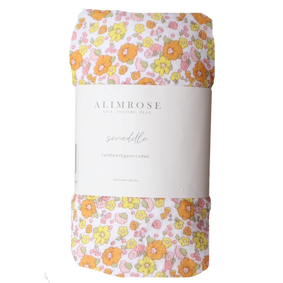 Alimrose Muslin Swaddle- Sweet Marigold