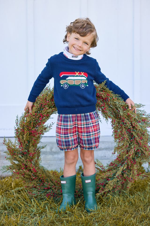 Intarsia Sweater- Wagoneer