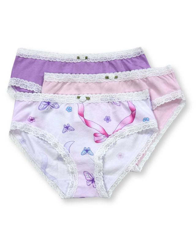 Esme Butterfly Kiss 3 Panty Pack