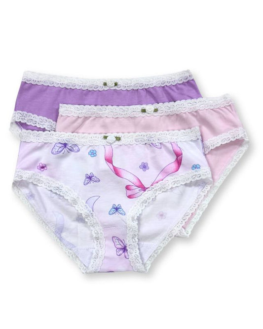 Esme Butterfly Kiss 3 Panty Pack