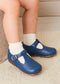 T-Bar Baby Shoes in Blue