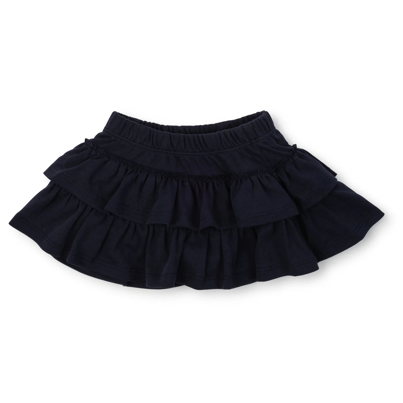 Lila and Hayes Maggie Tiered Skirt- Navy