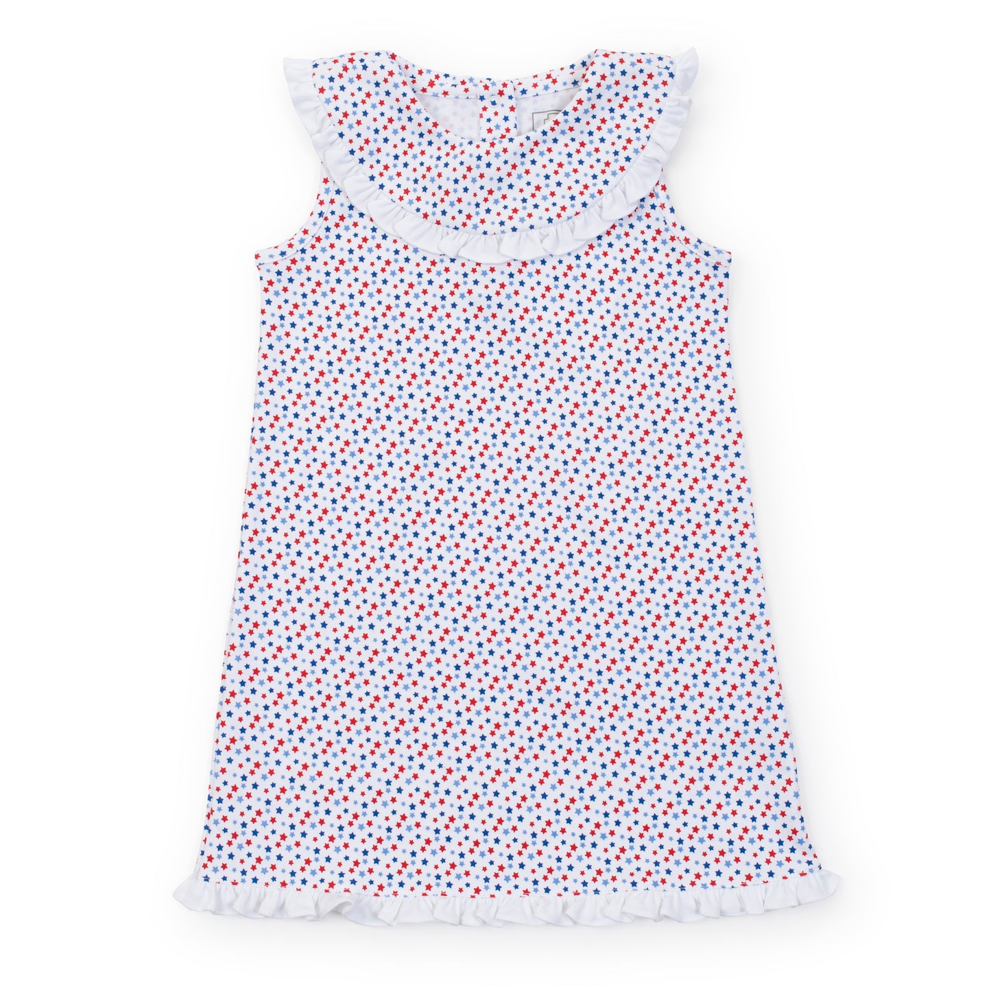 Maris Pima Cotton Dress - Star Spangled