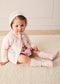 Pepa London Wildflower Embroidered Pocket Detail Cardigan in Pink