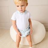 Audrey Toile Elasticated Waist Bloomers in Blue