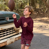 WONNiT Gettin' Route-Y Shorts- Maroon
