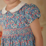 Question Everything Martha Hand Smocked Dress