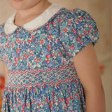 Question Everything Martha Hand Smocked Dress