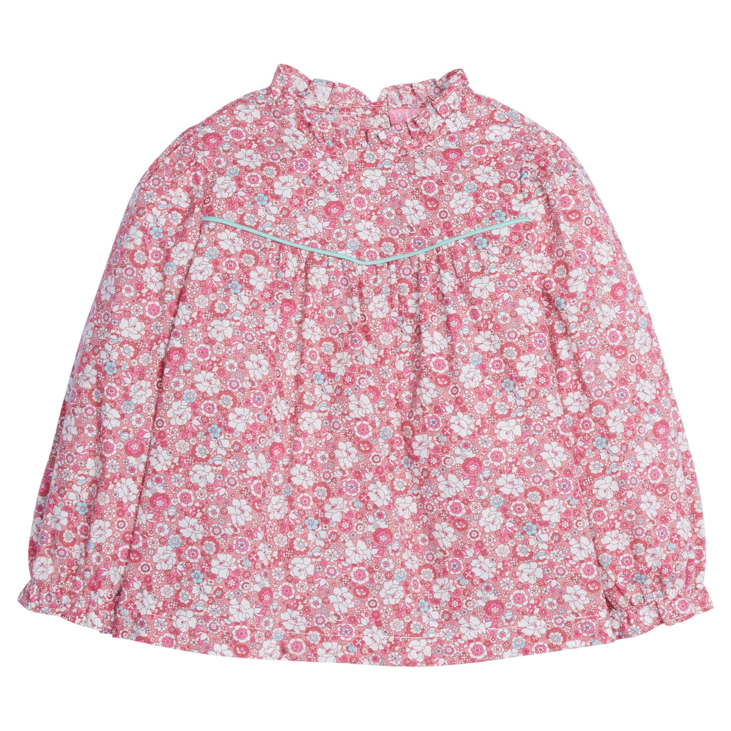 Bisby McCall Top- Bedford Gardens Pink