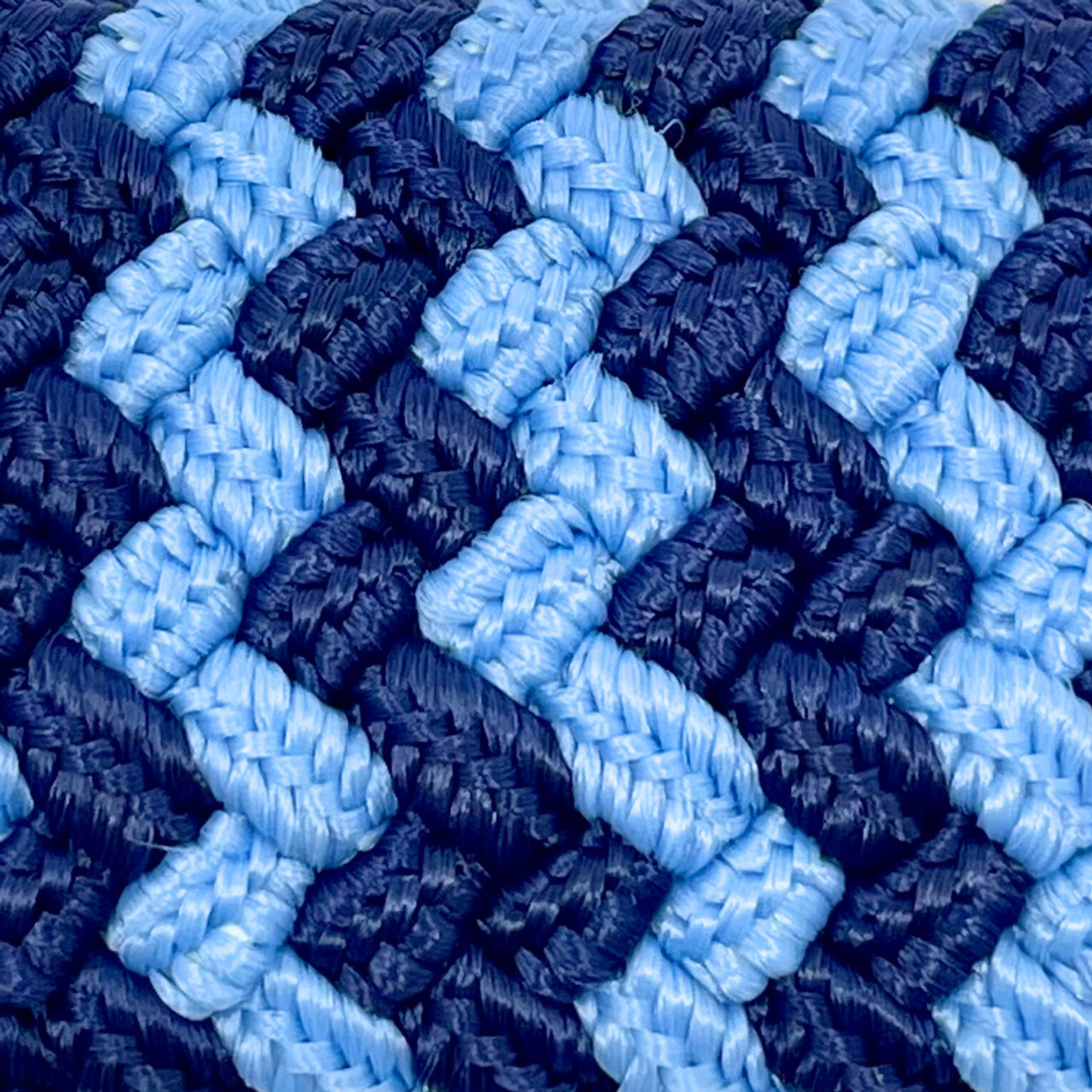 Roostas The Lil' Nantucket Chevron Woven Stretch Belt