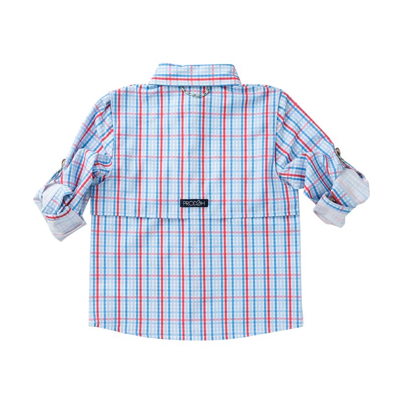 Founders Fishing Shirt - Patriotic Plaid