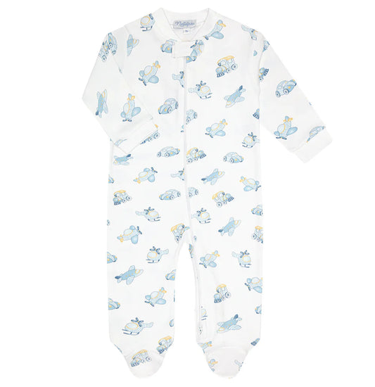 Nellapima Mini Voyages Zipper Footie