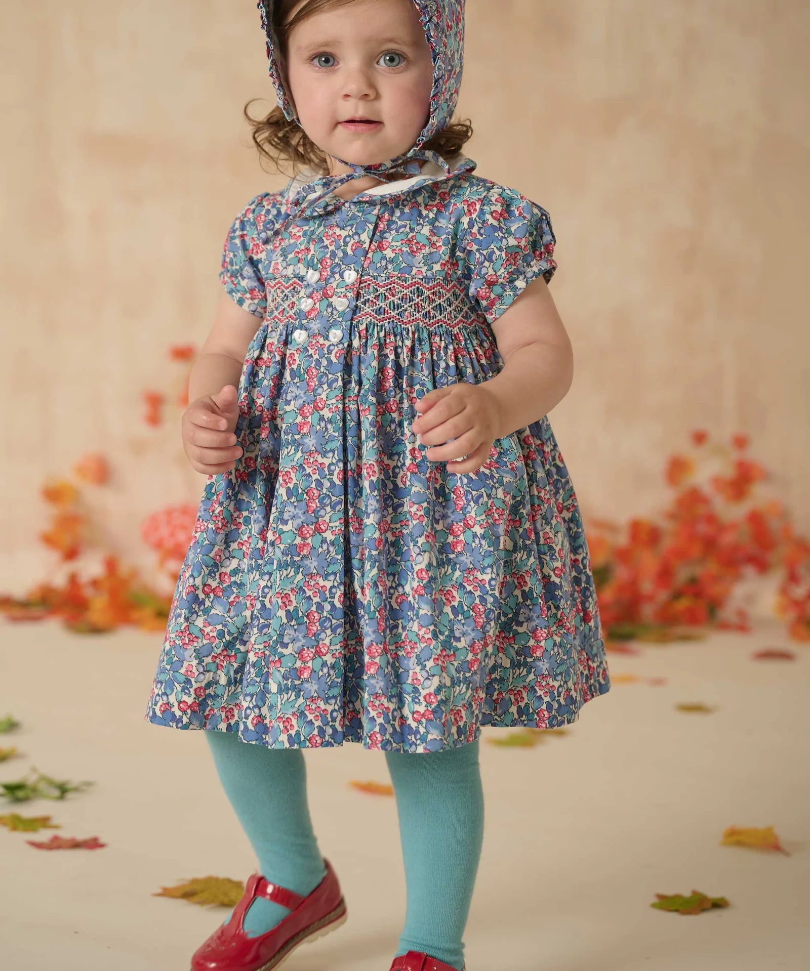 Question Everything Mirelle Smocked Baby Dress