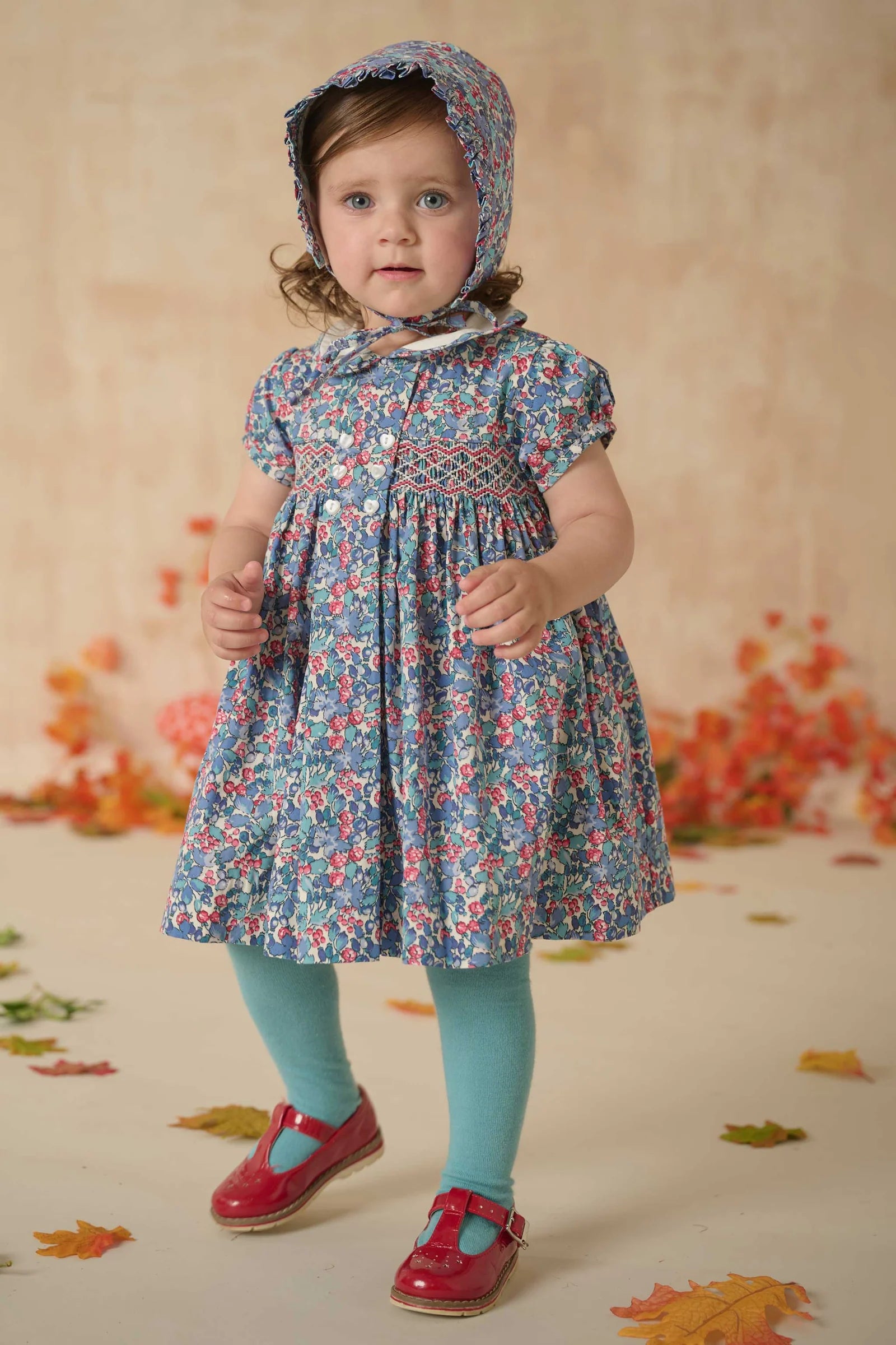 Question Everything Mirelle Smocked Baby Dress