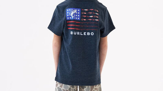 Burlebo Youth Tee- Fishing USA