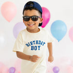 Sweet Wink Birthday Boy Varsity Short Sleeve T-Shirt