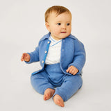 Oso & Me Baker Baby Pant- Blue