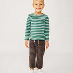 Oso & Me Edward T-Shirt- Forest Stripe