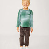 Oso & Me Edward T-Shirt- Forest Stripe