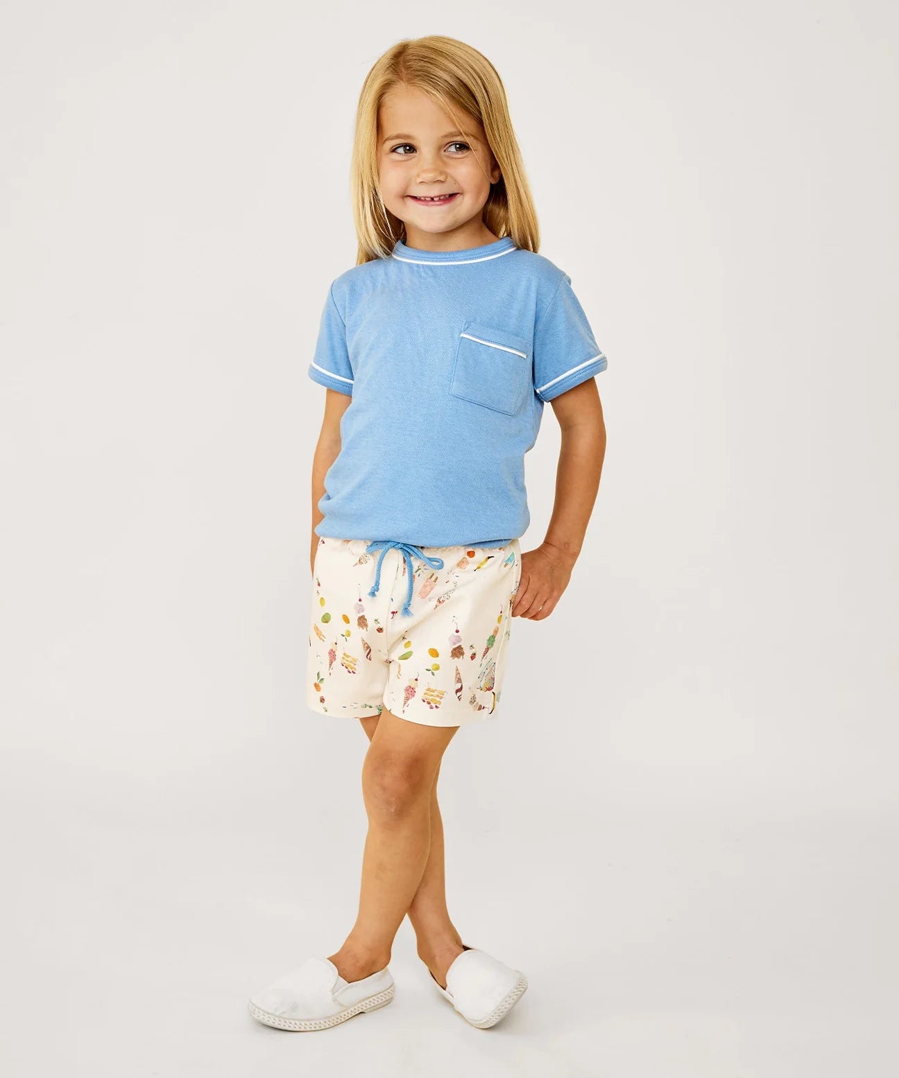 Oso & Me Willie T-Shirt- Blue