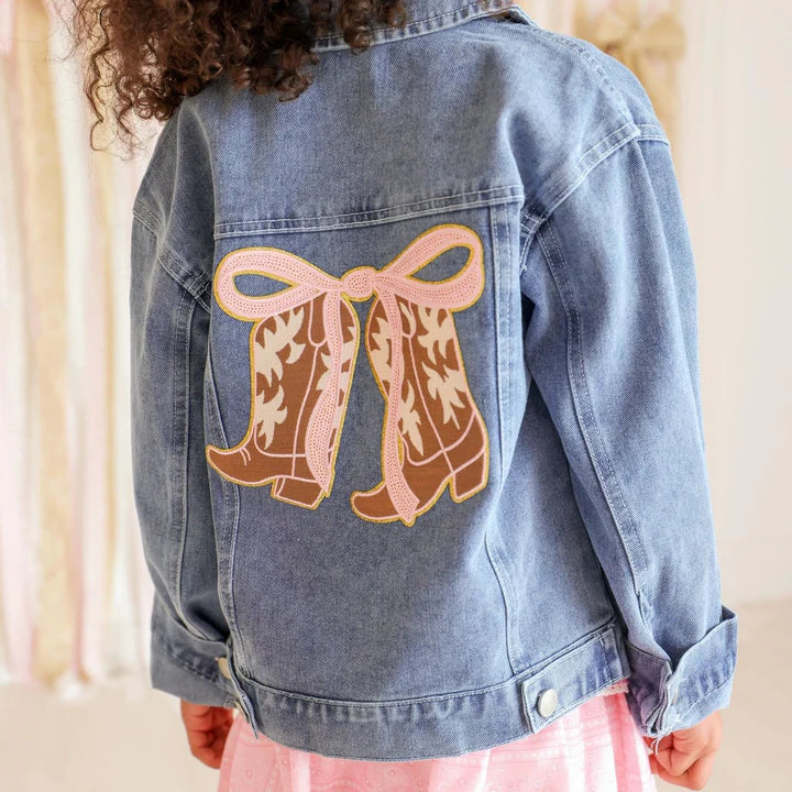 Sweet Wink Cowgirl Cutie Western Denim Jacket