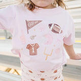 Game Day Icon Short Sleeve T-Shirt - Ballet