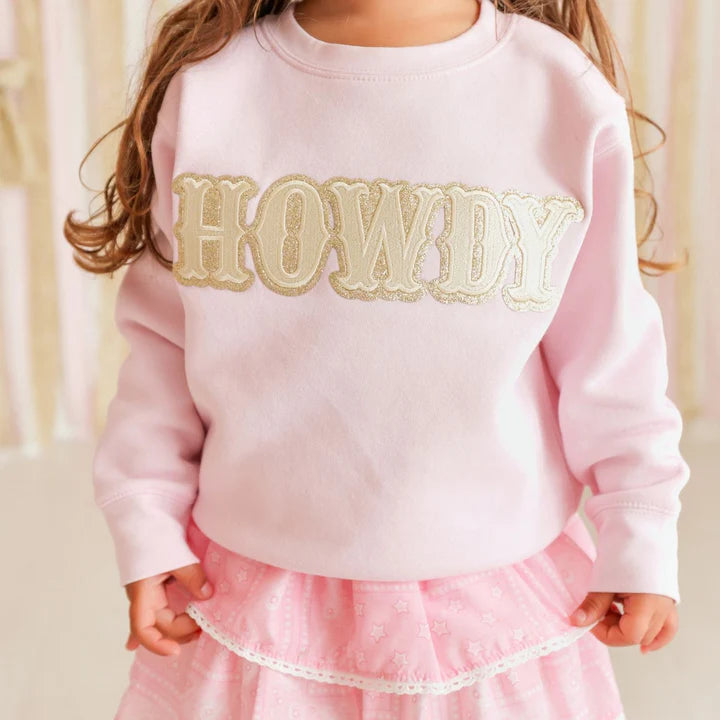 Sweet Wink Howdy Patch Western Sweatshirt