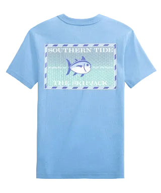 Southern Tide Original Skipjack Gray Marlin Tee- Ocean Channel