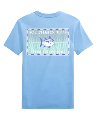 Southern Tide Original Skipjack Gray Marlin Tee- Ocean Channel