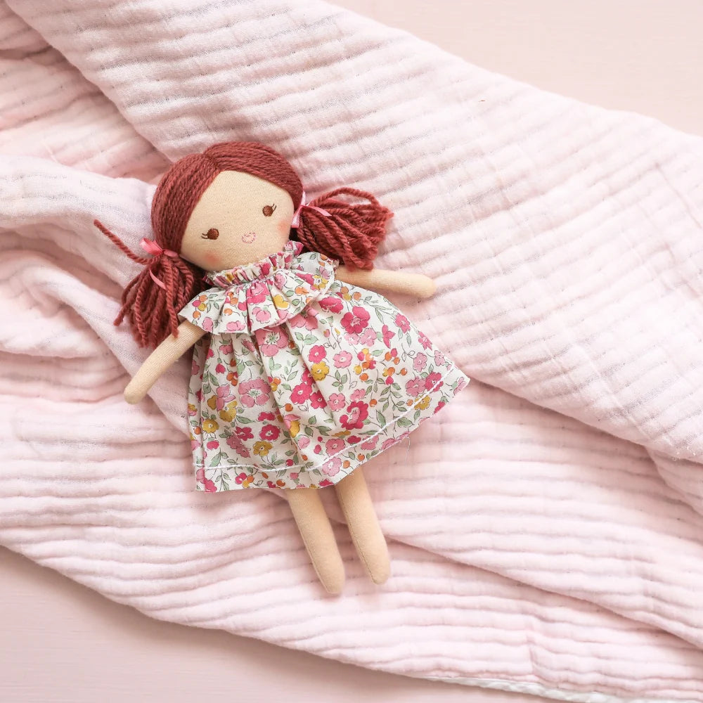 Mini Matilda Doll- Rose Garden