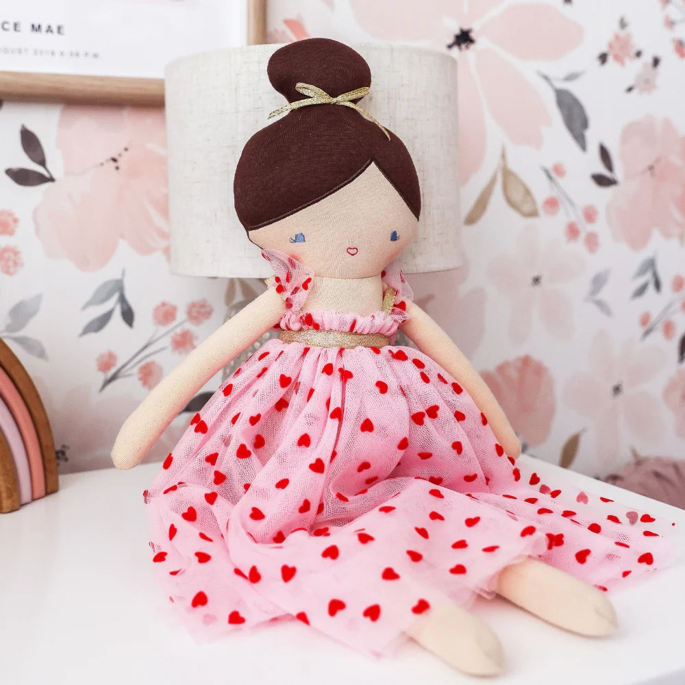 Alimrose Lottie Doll- Red and Pink