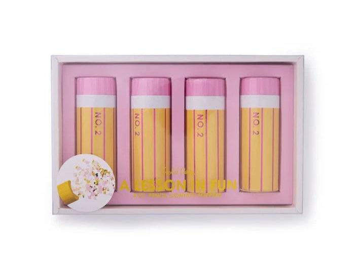 Packed Party A Lesson In Fun Confetti Pencil Poppers