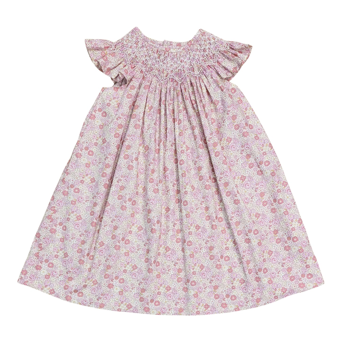 Sweet Dreams Brooklyn Pink Floral Smocked Dress