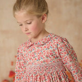 Question Everything Nayda Hand Smocked Dress