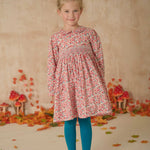 Question Everything Nayda Hand Smocked Dress