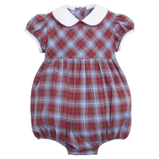 Little English Natalie Bubble- Stafford Plaid