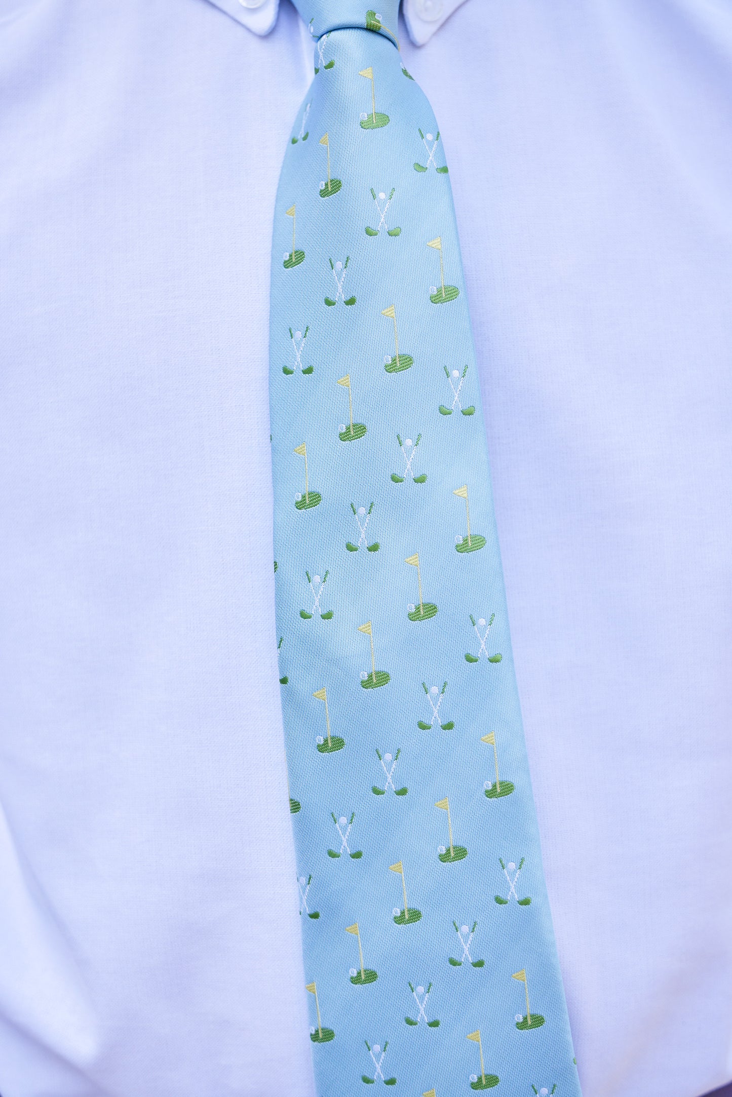 Little English Neck Tie- Golf