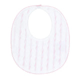 Nellapima Pink Twirls Bib