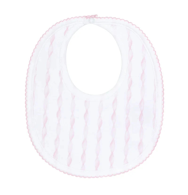 Nellapima Pink Twirls Bib