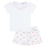 Nellapima Pink Heart Short Set
